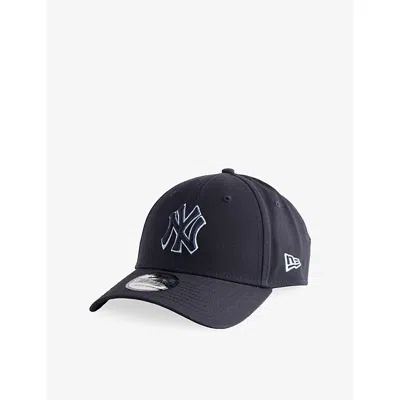 New Era Mens 9forty New York Yankees Cotton Baseball Cap Navy