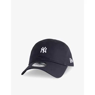 New Era Mens Navy 9twenty New York Yankees Mlb Mini Cotton Baseball Cap In Blue