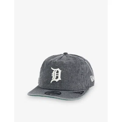 New Era Mens  19twenty Classic Detroit Tigers Authentic Cotton Baseball Cap In Gery/green