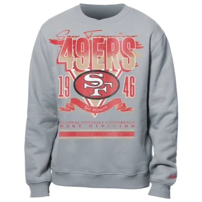 New Era Mens  49ers Crew Sweatshirt In Multi/grey