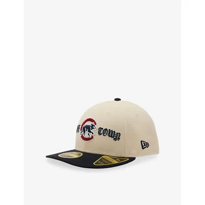 New Era Mens  59fifty Coops Chicago Cubs Woven Cap In Gold