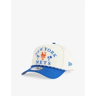 New Era Mens Blue 9forty New York Mets Cotton Baseball Cap