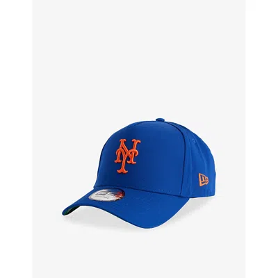 New Era Mens Blue 9forty New York Mets Cotton-twill Cap