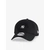 New Era Mens Black 9twenty New York Yankees Mlb Mini Cotton Baseball Cap