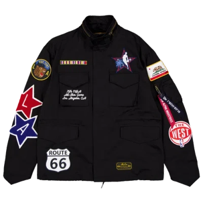 New Era Mens  Alpha Nba All-star Jacket In Black