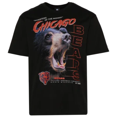New Era Mens  Bears 3065 Ovs T-shirt In Black