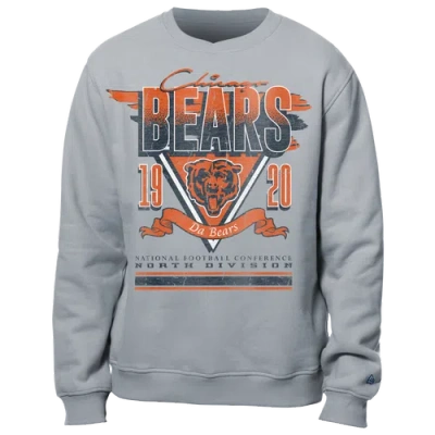 New Era Mens  Bears Fitted Crew Sweatshirt In Grey/multi