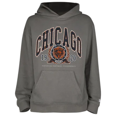 New Era Mens  Bears Fitted Pullover Hoodie In Grey/grey