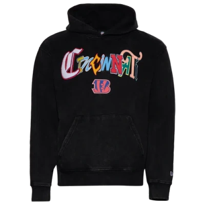 New Era Mens  Bengals 3067 Pullover Hoodie In Black