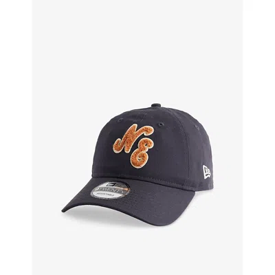 New Era Mens  Boucle 9twenty Adjustable Cotton Cap Navy In Blue
