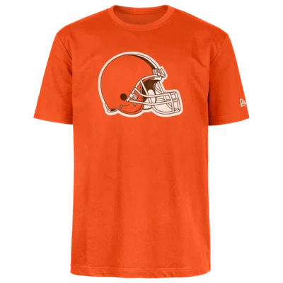New Era Mens  Browns Otc Short Sleeve T-shirt In Orange/brown