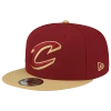 New Era Mens  Cavaliers 2 Tone 9fifty Cap In Black/black