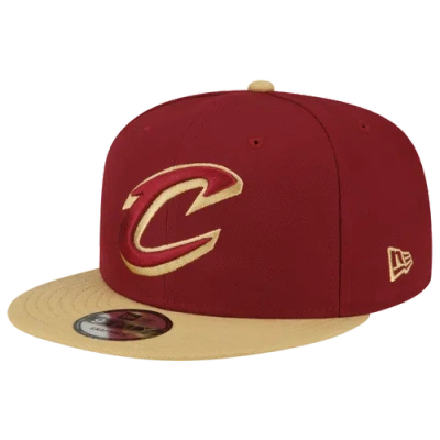 New Era Mens  Cavaliers 2 Tone 9fifty Cap In Black/black