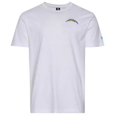 New Era Mens  Chargers G3 Short Sleeve T-shirt In White