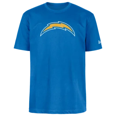 New Era Mens  Chargers Otc Short Sleeve T-shirt In Blue/yellow