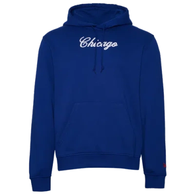 New Era Mens  Chicago Cubs Custom Pullover Hoodie In Blue/multi