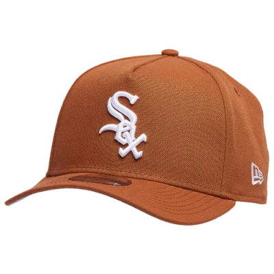 New Era Mens  Chicago White Sox 9forty A-frame Cap In Brown