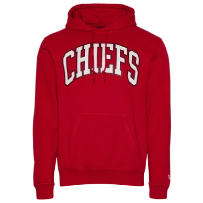 New Era Mens  Chiefs 3079 Pullover Hoodie In Red