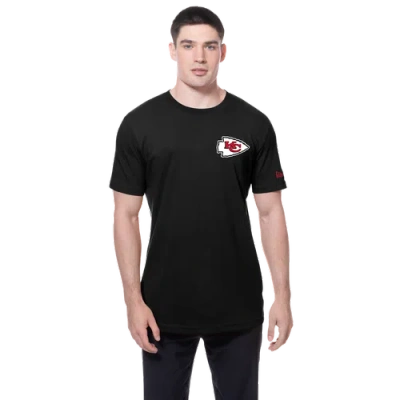 New Era Mens  Chiefs G3 Short Sleeve T-shirt In Black