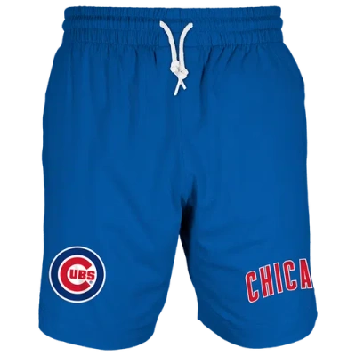 New Era Mens  Cubs 7" Fitted Otc Shorts In Blue/blue