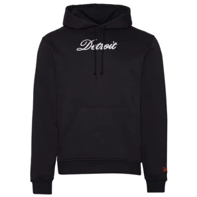 NEW ERA MENS NEW ERA DETROIT TIGERS CUSTOM PULLOVER HOODIE