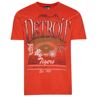 NEW ERA MENS NEW ERA DETROIT TIGERS CUSTOM S/S T-SHIRT