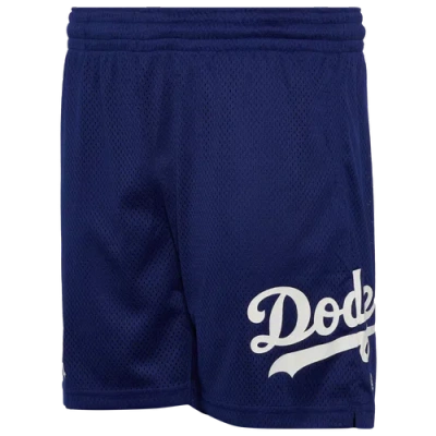 New Era Mens  Dodgers 7" Fitted Otc Shorts In Blue/blue