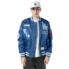 New Era Mens  Dodgers Alpha Jacket In Blue