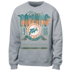 New Era Mens  Dolphins Crew Sweatshirt In Grey/multi