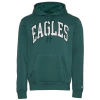 New Era Mens  Eagles 3079 Pullover Hoodie In Green