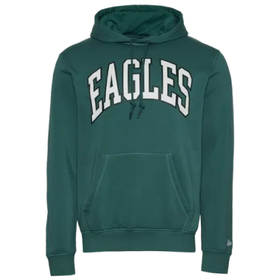 New Era Mens  Eagles 3079 Pullover Hoodie In Green