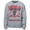 New Era Mens  Falcons Fitted Crew Sweatshirt In Grey/multi