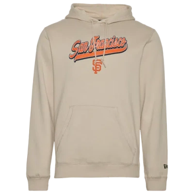 New Era Mens  Giants Hooded Pullover In Brown