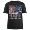 Shop New Era Mens  Giants/patriots Super Bowl Short Sleeve T-shirt In Black/multi
