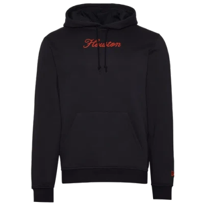 New Era Mens  Houston Astros Custom Pullover Hoodie In Multi/navy