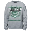New Era Mens  Jets Crew Sweatshirt In Grey/multi