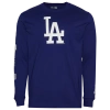 New Era Mens  Los Angeles Dodgers Custom L/s T-shirt In Blue