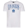 New Era Mens  Los Angeles Dodgers Custom S/s T-shirt In White