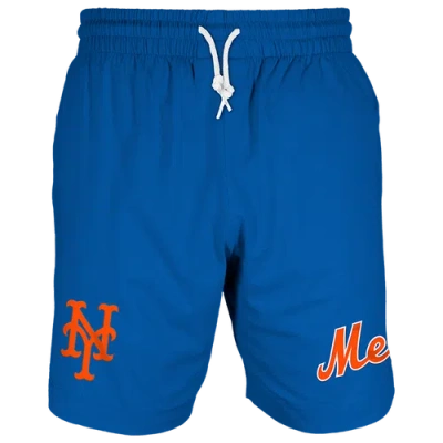 New Era Mens  Mets 7" Fitted Otc Shorts In Blue/blue