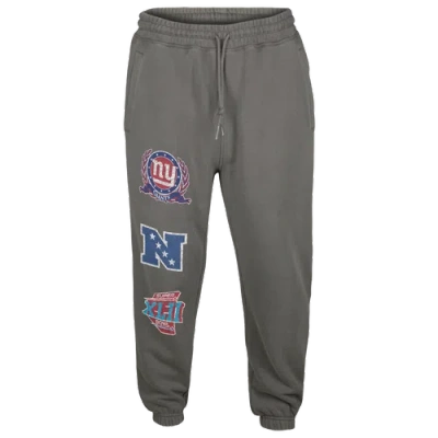 New Era Mens  Ny Giants Fitted Sweatpants In Grey/grey
