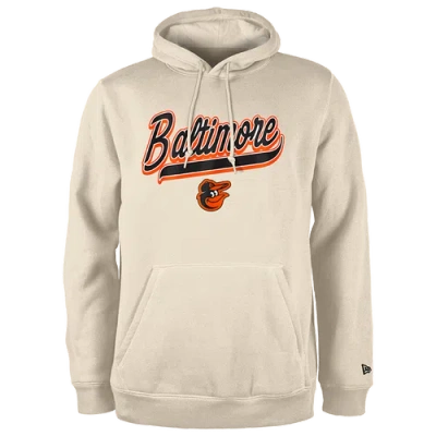 New Era Mens  Orioles Hooded Pullover In Brown