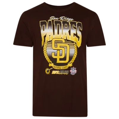 New Era Mens  Padres T-shirt In Multi/brown
