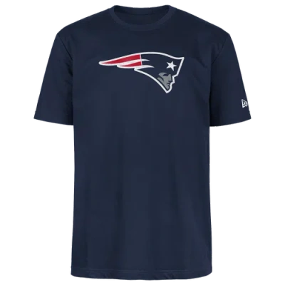 New Era Mens  Patriots Otc Short Sleeve T-shirt In Navy/red