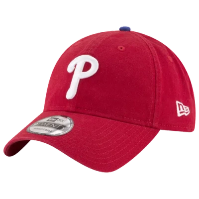 New Era Mens  Phillies 2019 Game Cap In White/red