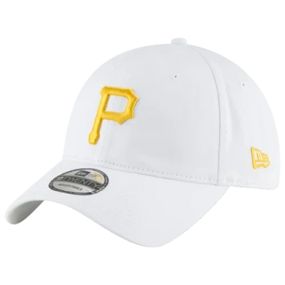 New Era Mens  Pirates 2020 Alt2 Cap In White/yellow