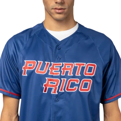 NEW ERA MENS NEW ERA PUERTO RICO FG JERSEY