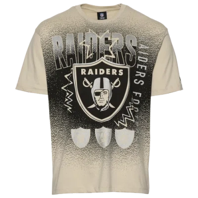 New Era Mens  Raiders 3063 Ovs T-shirt In Black