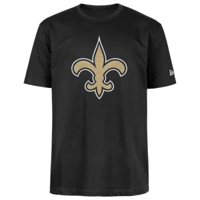 New Era Mens  Saints Otc Short Sleeve T-shirt In Black/gold
