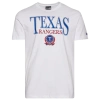 New Era Mens  Texas Rangers Custom S/s T-shirt In White