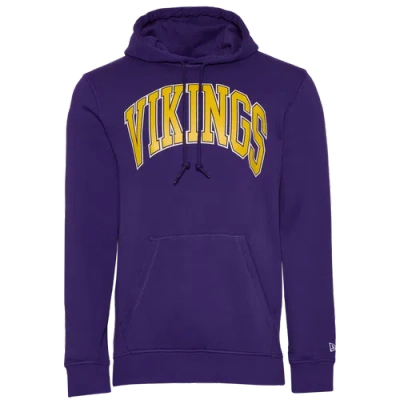 New Era Mens  Vikings 3079 Pullover Hoodie In Purple
